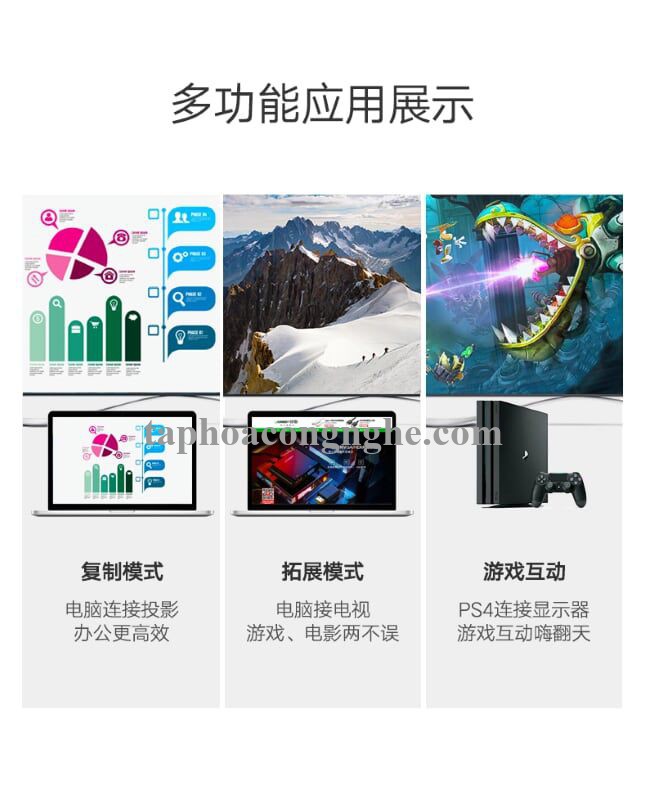 Ugreen 50115 20M màu Đen Cáp tín hiệu HDMI chuẩn 2.0 dây bọc lưới đầu hợp kim cao cấp HD131 30050115